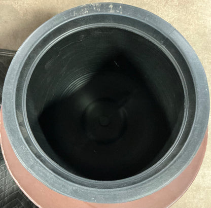 Fluted Outdoor Planters - Assorted Sizes - Minor Cosmetic Damage (see pictures) - FOR PICKUP ONLY