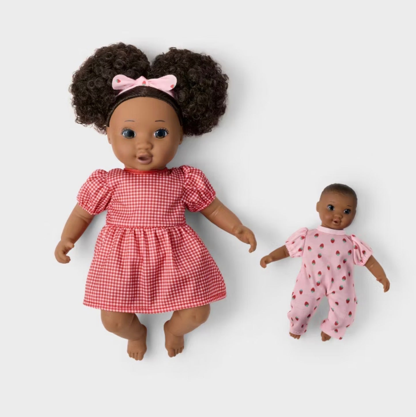 14" Toddler Doll + Mini Baby Doll - Gigglescape™ - Damaged Packaging
