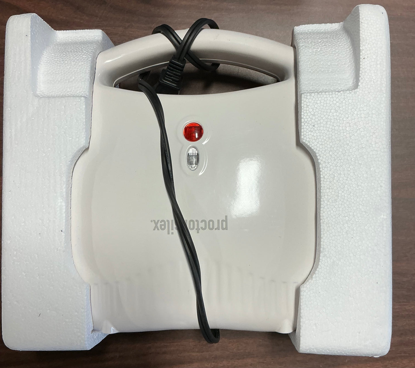 THRIFTY 70 - Proctor Silex Sandwich Maker in White -  Open Box - USED (See Pictures)- FINAL SALE- NO RETURNS - AS IS