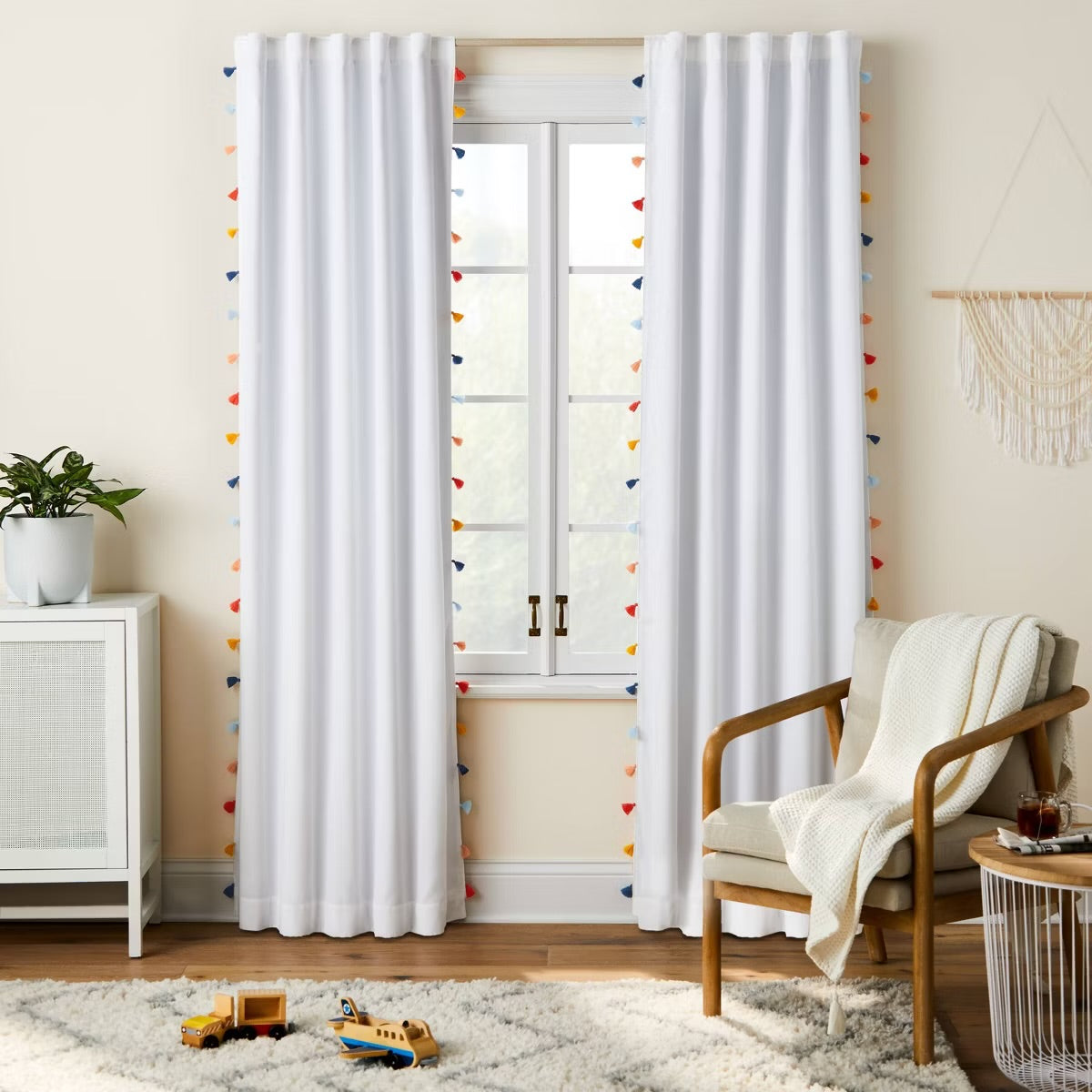 Single Panel Kids Blackout Curtain - 84” - Minor Dirt/Shipping Damage (see pictures)