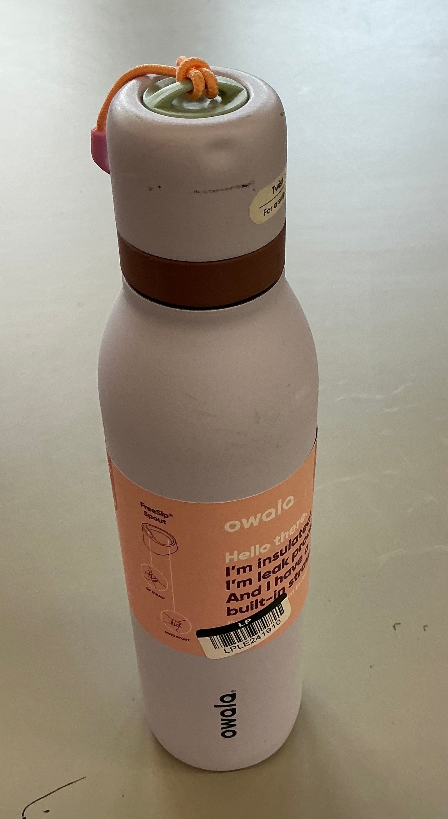 Owala 24oz Stainless Steel FreeSip Twist Water Bottle - MINOR COSMETIC DAMAGE (see pictures) - Some may have a missing straw