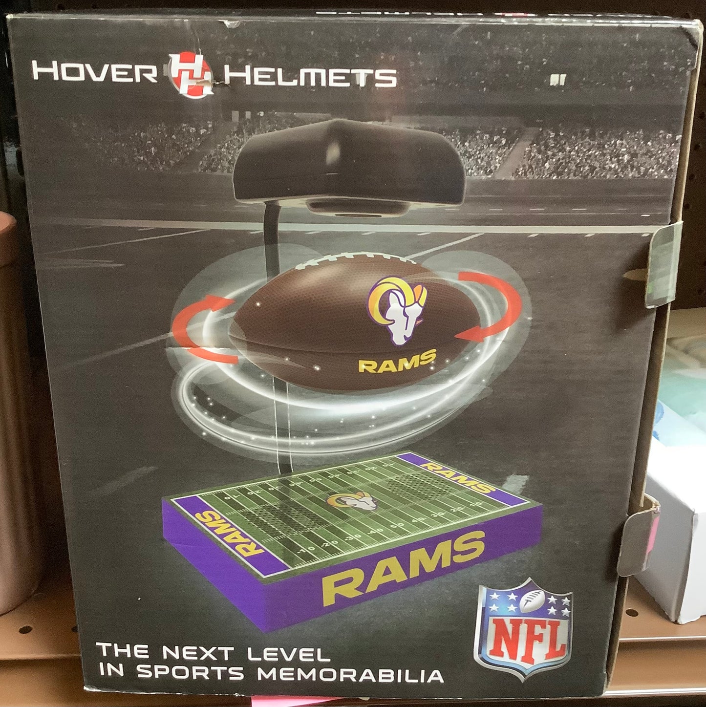 Los Angeles Rams Hover Football w/Bluetooth Speaker