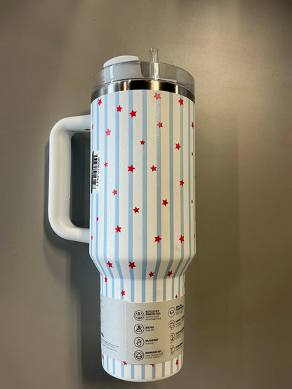 Stanley 30oz Stainless Steel Flowstate Quencher H2.0 Tumbler - MINOR COSMETIC DAMAGE DUE TO SHIPPING (see pictures) - Some May Be Missing Straws