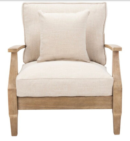 3 Piece Patio Cushions for Martinique Wood Patio Armchair - CHAIR NOT INCLUDED (Seat dimensions 30x35x32”)
