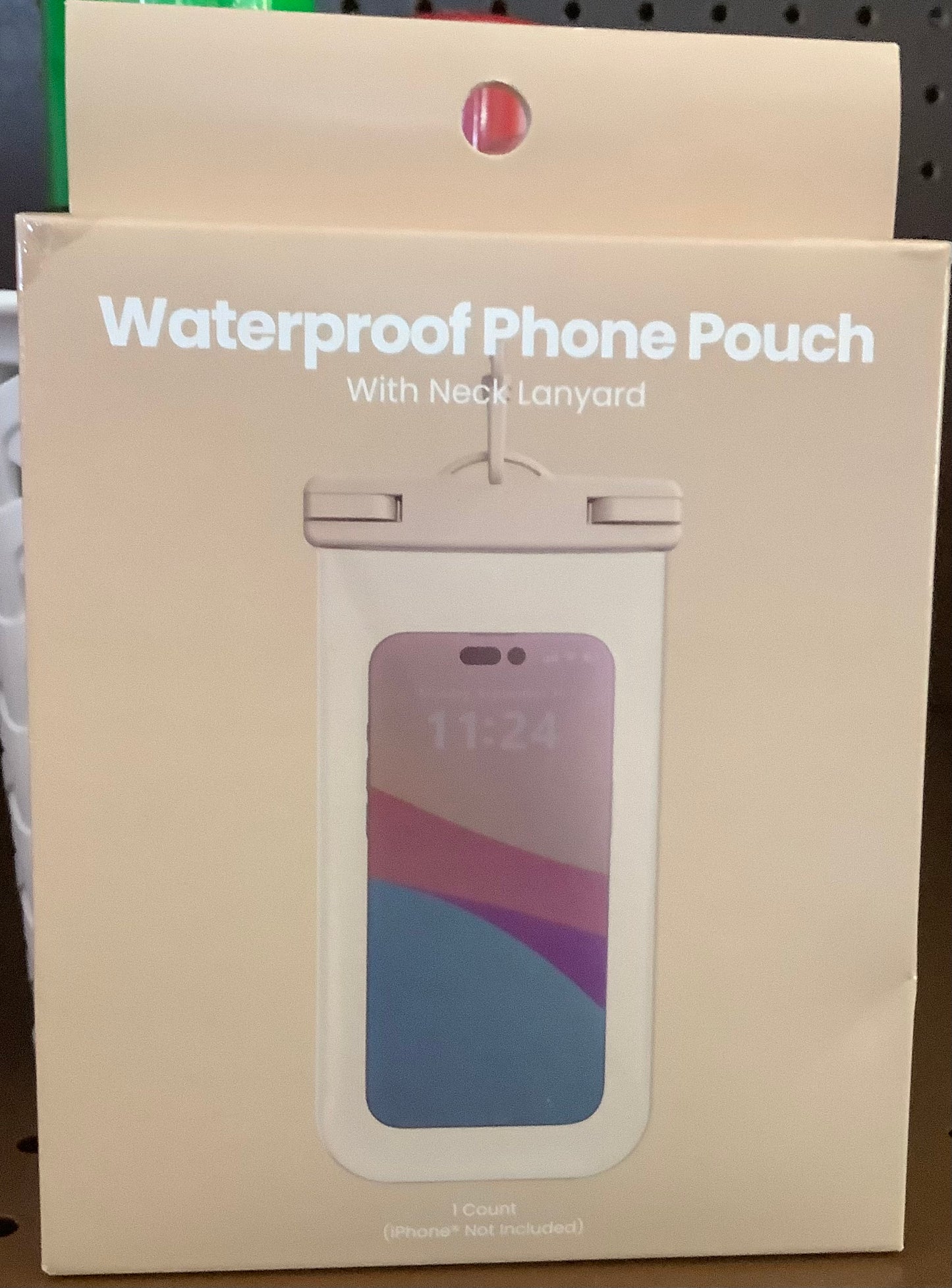 Waterproof Phone Pouch-Tan