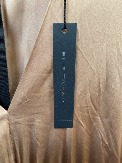 (CLEARANCE) ELIE TAHARI Bronze Dress- Size 4