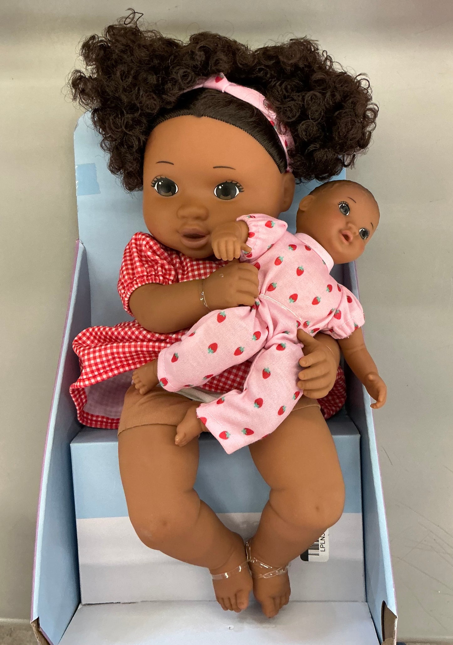14" Toddler Doll + Mini Baby Doll - Gigglescape™ - Damaged Packaging