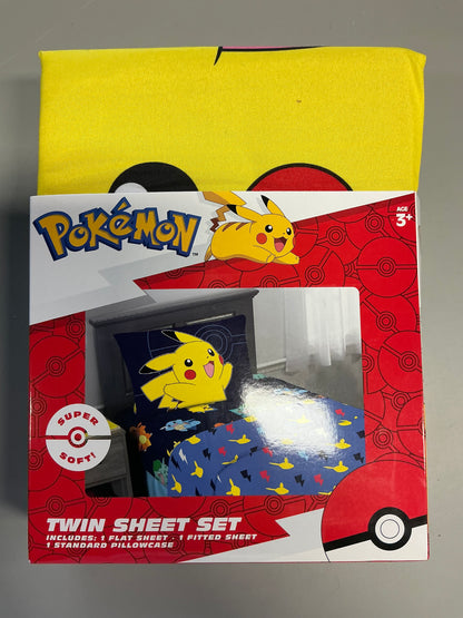 Pokemon Groove Kids' Sheet Set - Twin