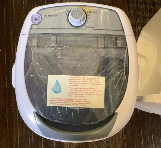 Costway Portable Washing Machine 5.5 Ibs Mini Top Load
Washer with Removable Spin-Dry Tub Gray