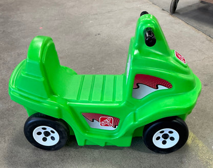 Step2 Racing Green Up & Down Roller Coaster Ride-On: Pedal Push Toy for Ages 2-5 - OUT OF BOX