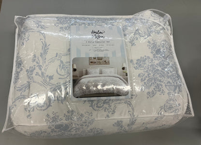Harlow & Wren - Blue Floral - 2-piece Comforter Set - FOR PICKUP ONLY
