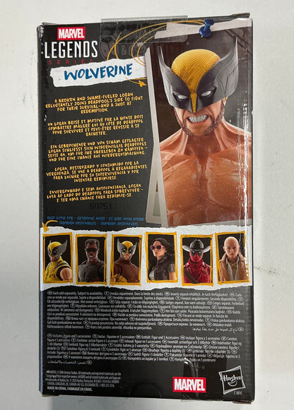Marvel Legends Series Wolverine, Marvel Studios' Deadpool & Wolverine Action Figure - Some Box Damage (see pictures)