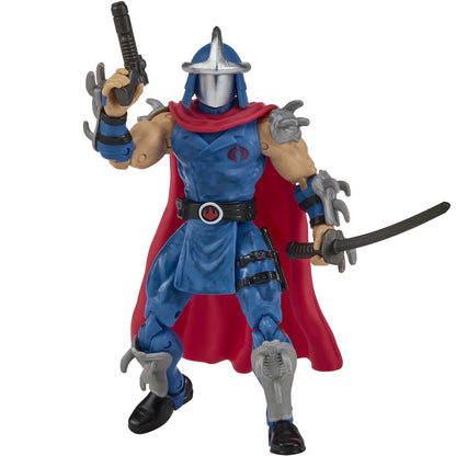 TMNT x G.I. JOE: Cobra Commander x Shredder Action Figure with Accessories