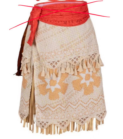 Disney Princess Moana - Classis - Skirt (NO SIZE, DOES NOT INCLUDE SASH) - OPEN PACKAGE