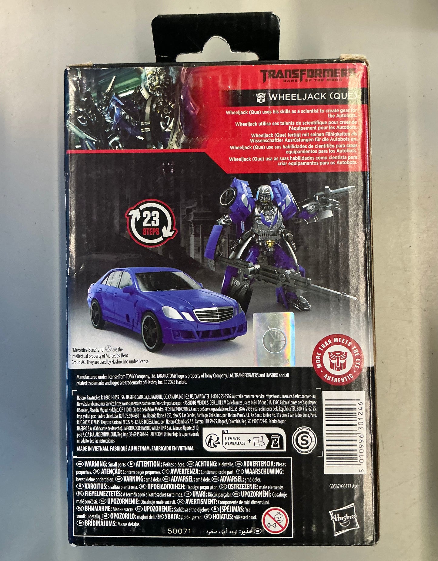 Transformers Studio Series Deluxe Class Transformers: Dark of the Moon Wheeljack (Que)