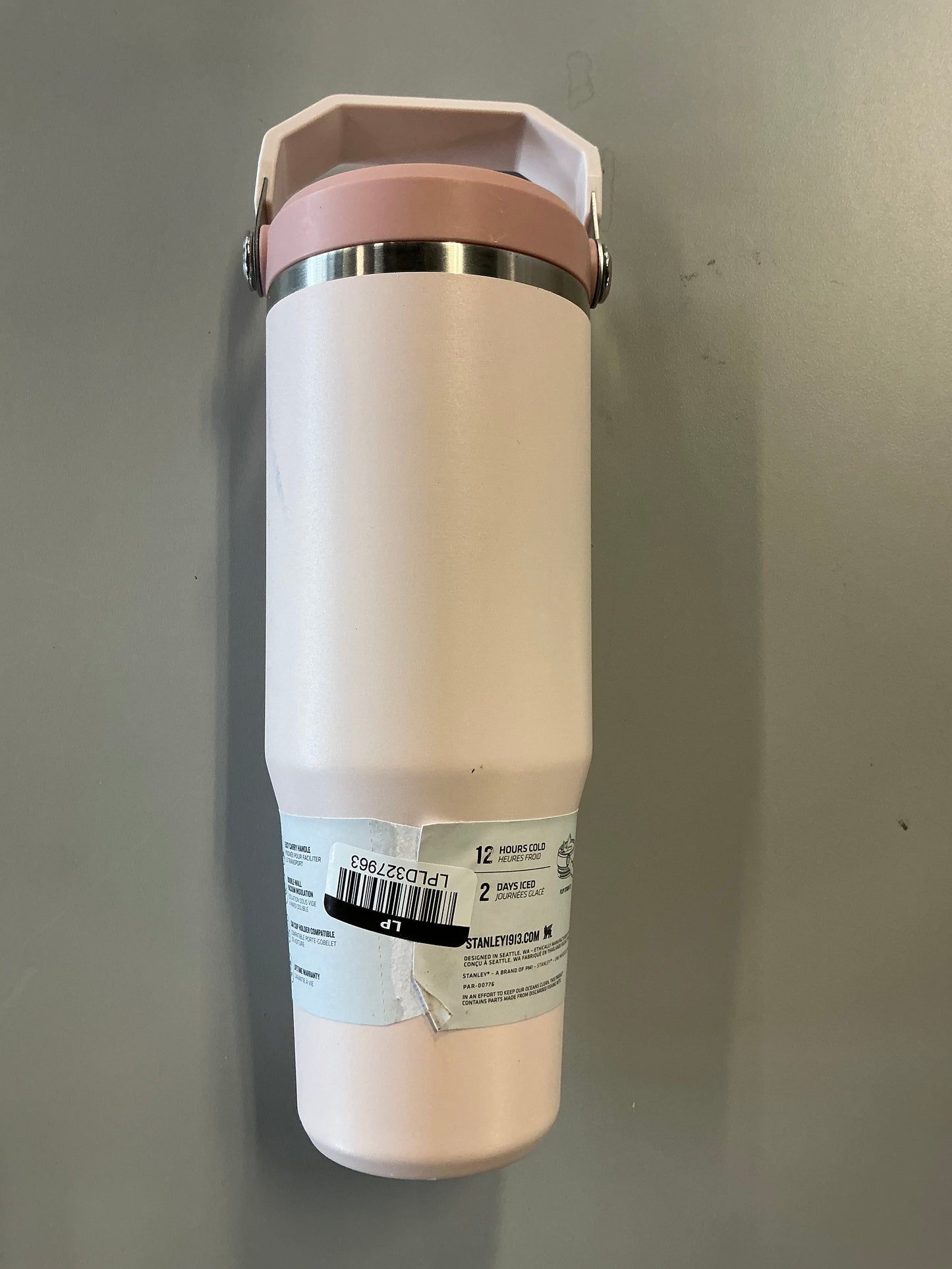 Stanley 30oz Stainless Steel IceFlow 2.0 Flip Straw Tumbler - MINOR COSMETIC DAMAGE DUE TO SHIPPING (see pictures)