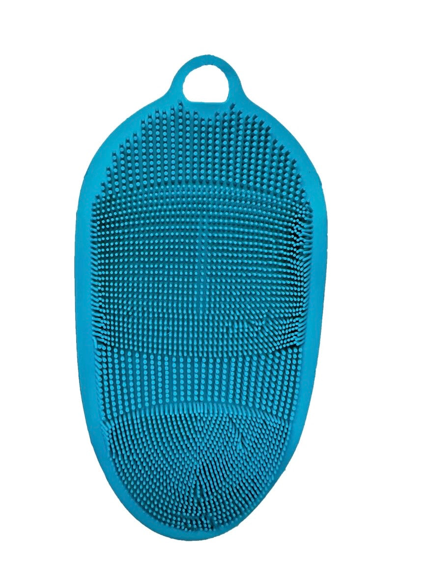 Silicone Scrubber - 3pack (Blue/Grey/Black)