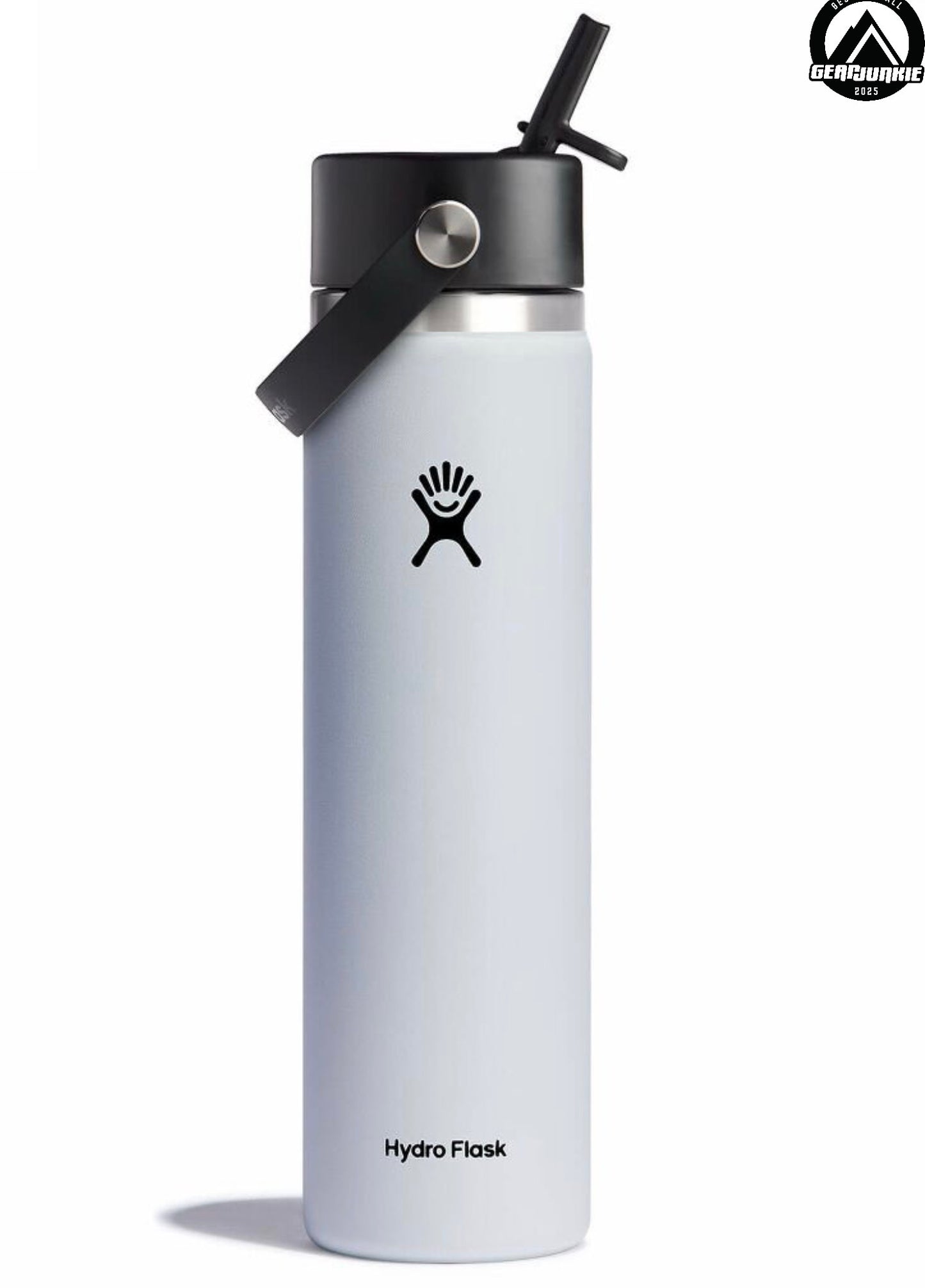 Hydro Flask - 24 oz Wide Mouth Water Bottle with Flex Straw Cap - Minor Cosmetic Damage - May Be Missing Packaging (see pictures)