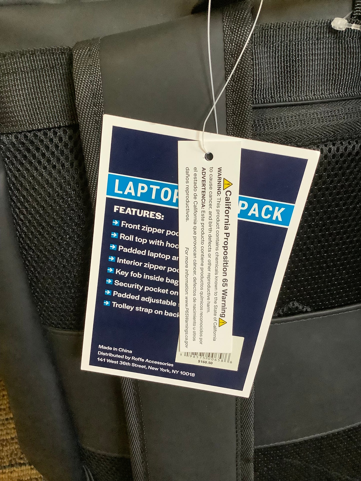 Duchamp Getaway Laptop Backpack