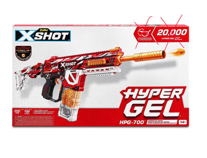 XSHOT Hyper Gel Large Toy Gel Blaster by ZURU - HYPER GEL PELLETS NOT INCLUDED - OUT OF BOX (SEE PICTURES)