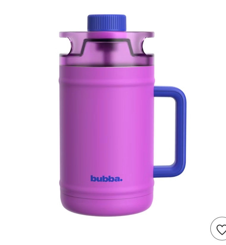 Bubba 52 fl oz Stainless Steel Keg with Multi Function Keg Lid Water Bottle - Moodbooster - Minor Cosmetic Damage (see pictures)