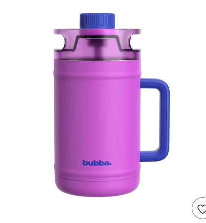 Bubba 52 fl oz Stainless Steel Keg with Multi Function Keg Lid Water Bottle - Moodbooster - Minor Cosmetic Damage (see pictures)