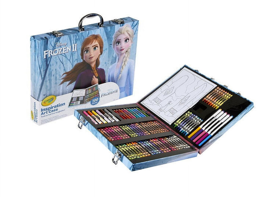 Frozen 2 Inspiration Art Case Coloring Set, 100 Pieces