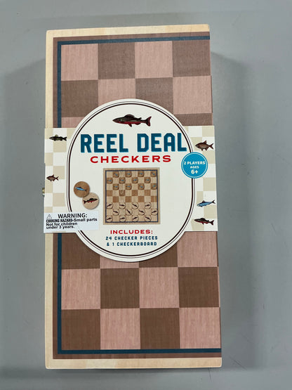 ECCOLO - Reel Deal Fish Checkers Set