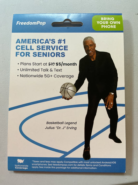 CLEARANCE- FINAL SALE- FreedomPop Starter SIM Kit