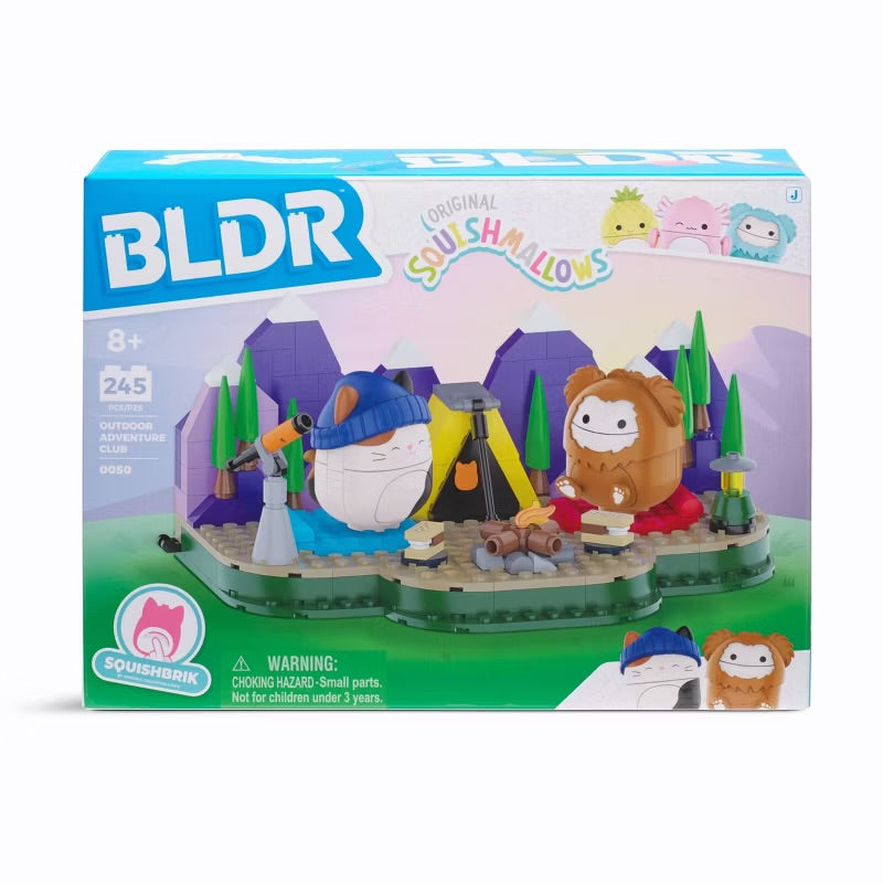 Squishmallows Outdoor Adventure Club Building Set - 245pc
