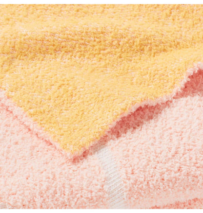 Princess 'Follow Your Dreams' Kids' Throw Blanket - The Disney Collection - Pink/Yellow - 58”X48” -Open Packaging