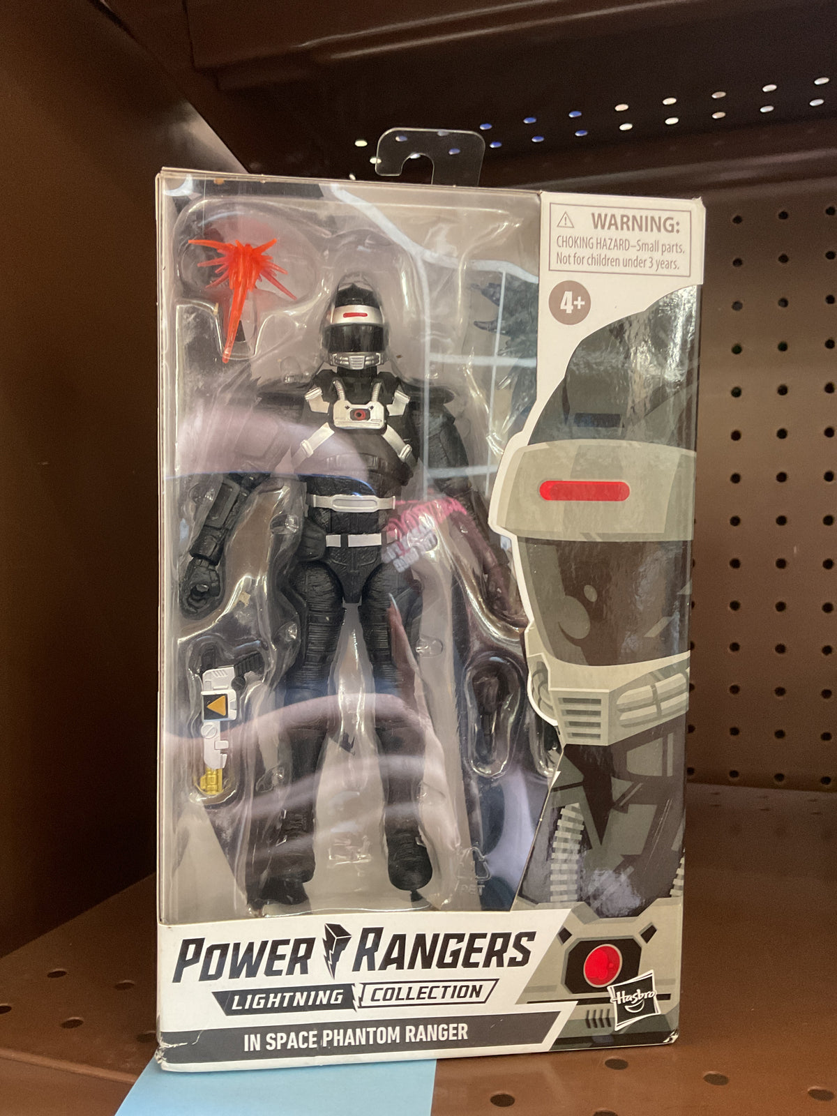 Power Rangers Lightning Collection In Space Phantom Ranger Figure ...