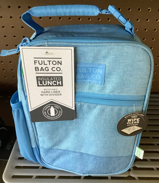 Fulton Bag Co. Upright Lunch Bag - Harbor Blue