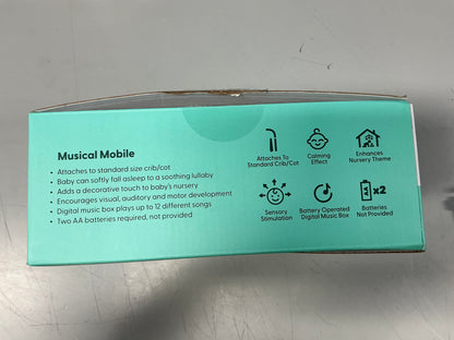 The Peanutshell Whimsical Woodland Baby Musical Crib Mobile - Open Box (see pictures)