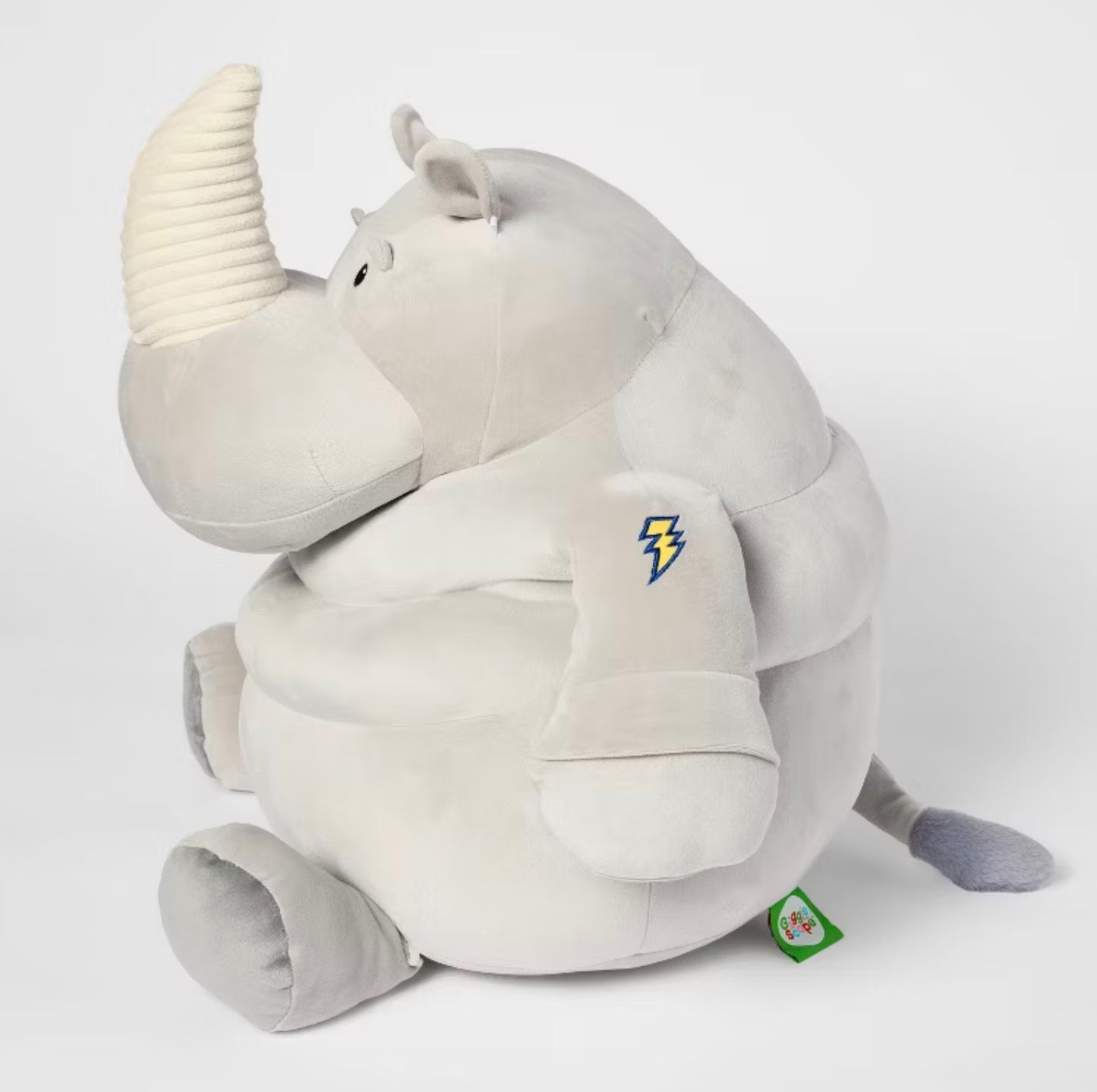 21" Rhino Stuffed Animal - Gigglescape™ - MINOR COSMETIC DAMAGE (SEE PICTURES)
