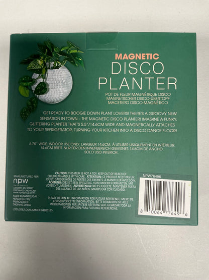 NPW - Magnetic Disco Planter - 5.75” wide