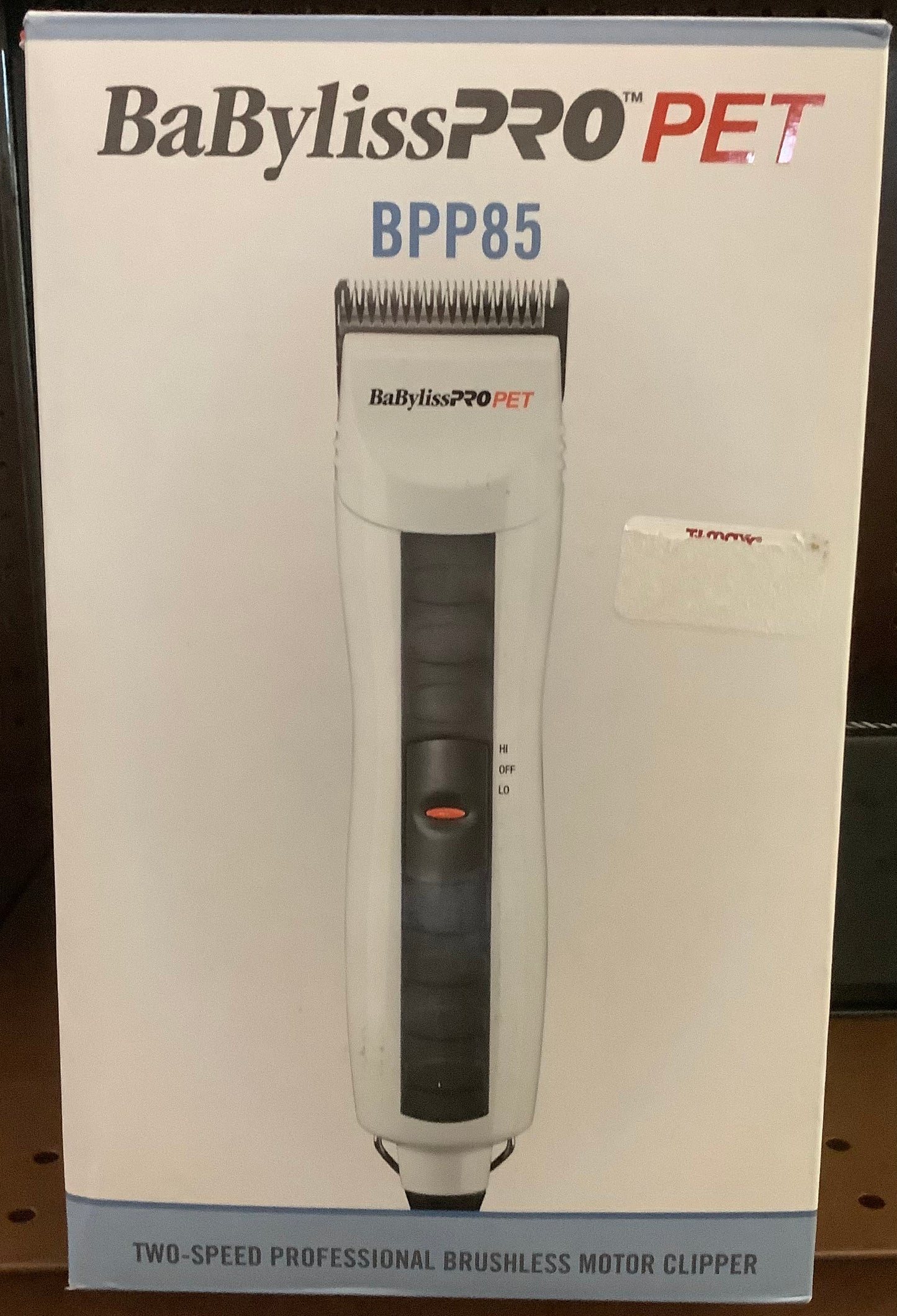 BaByliss Pro Pet Two-Speed Professional Brushless Motor Clipper