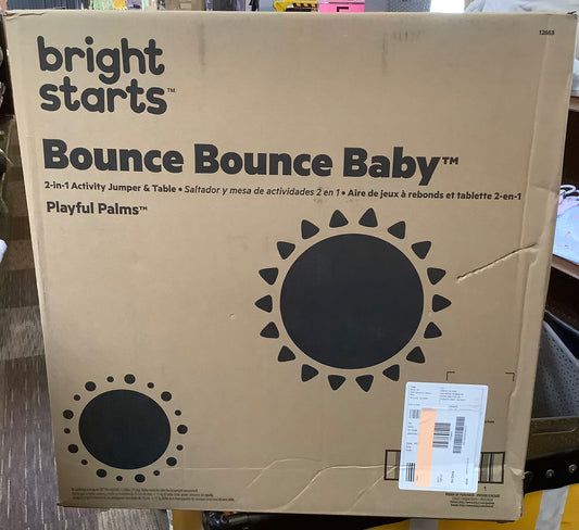 Bright Starts Bounce Bounce Baby 2-in-1 Activity Center
Jumper and Table, Playful Pond