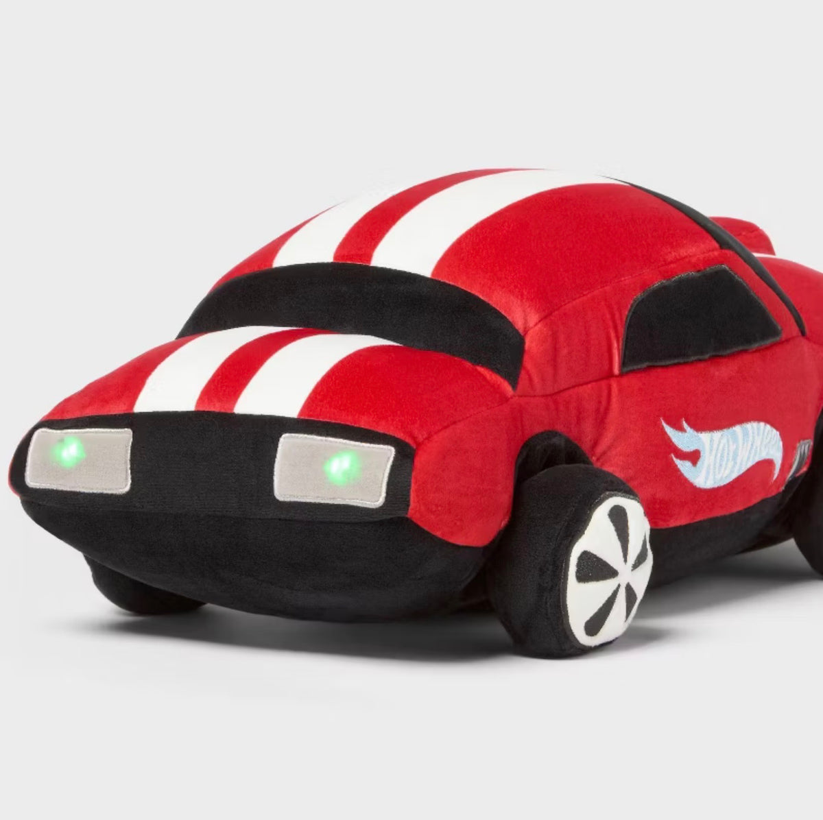 Hot Wheels Classic Light up Car Kids' Novelty Cuddle Plush Pillow Red - Minor Cosmetic Damage (see pictures)