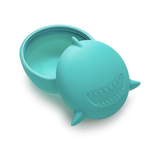 Melii - Silicone Animal Bowls with Lid and Utensils