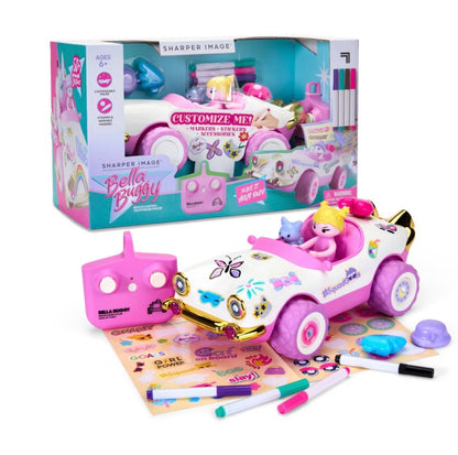 Sharper Image Bella Buggy RC Customizable Racer - OPEN BOX - STICKER SHEET NOT INCLUDED (see pictures)
