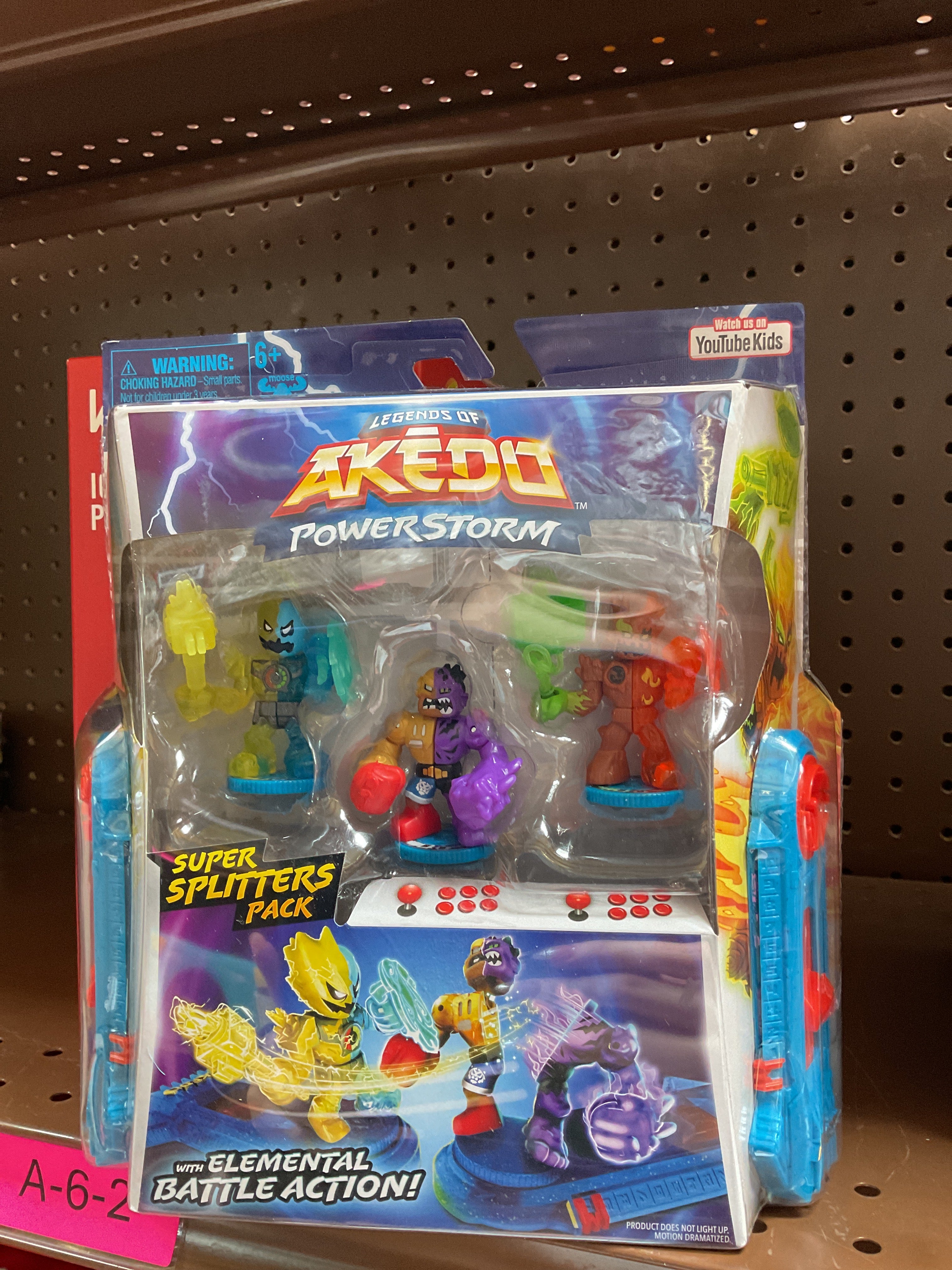 Legends of Akedo PowerStorm Burndown, Buster Splits & Shortout