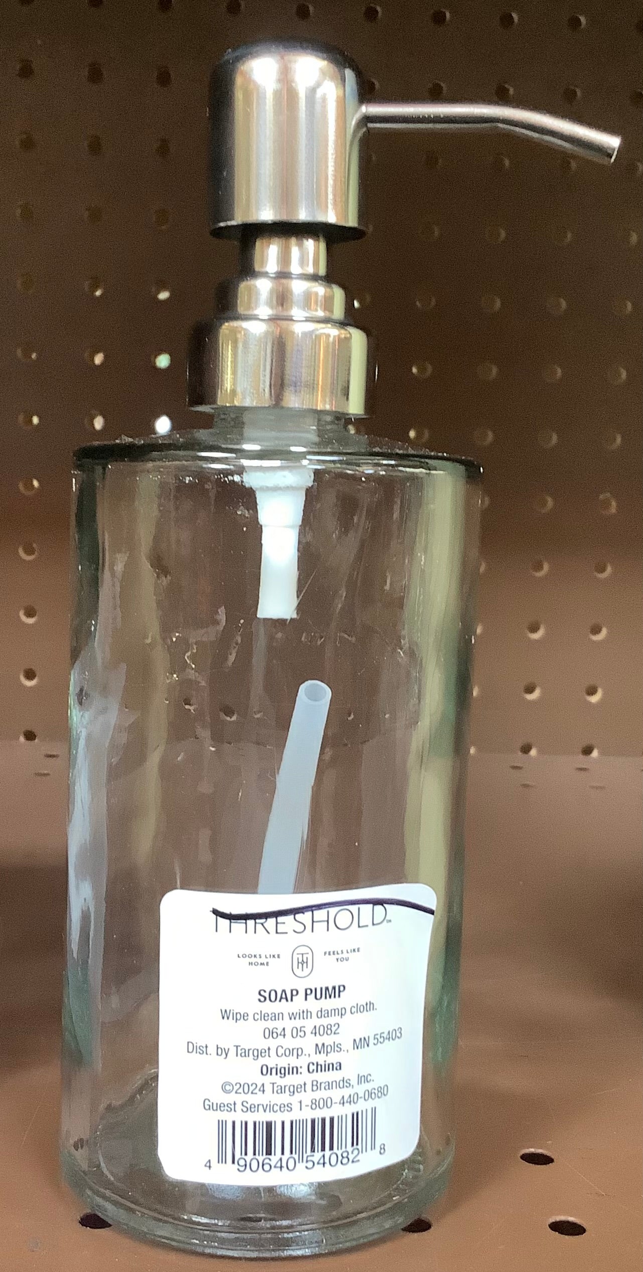 Soap Dispenser Clear