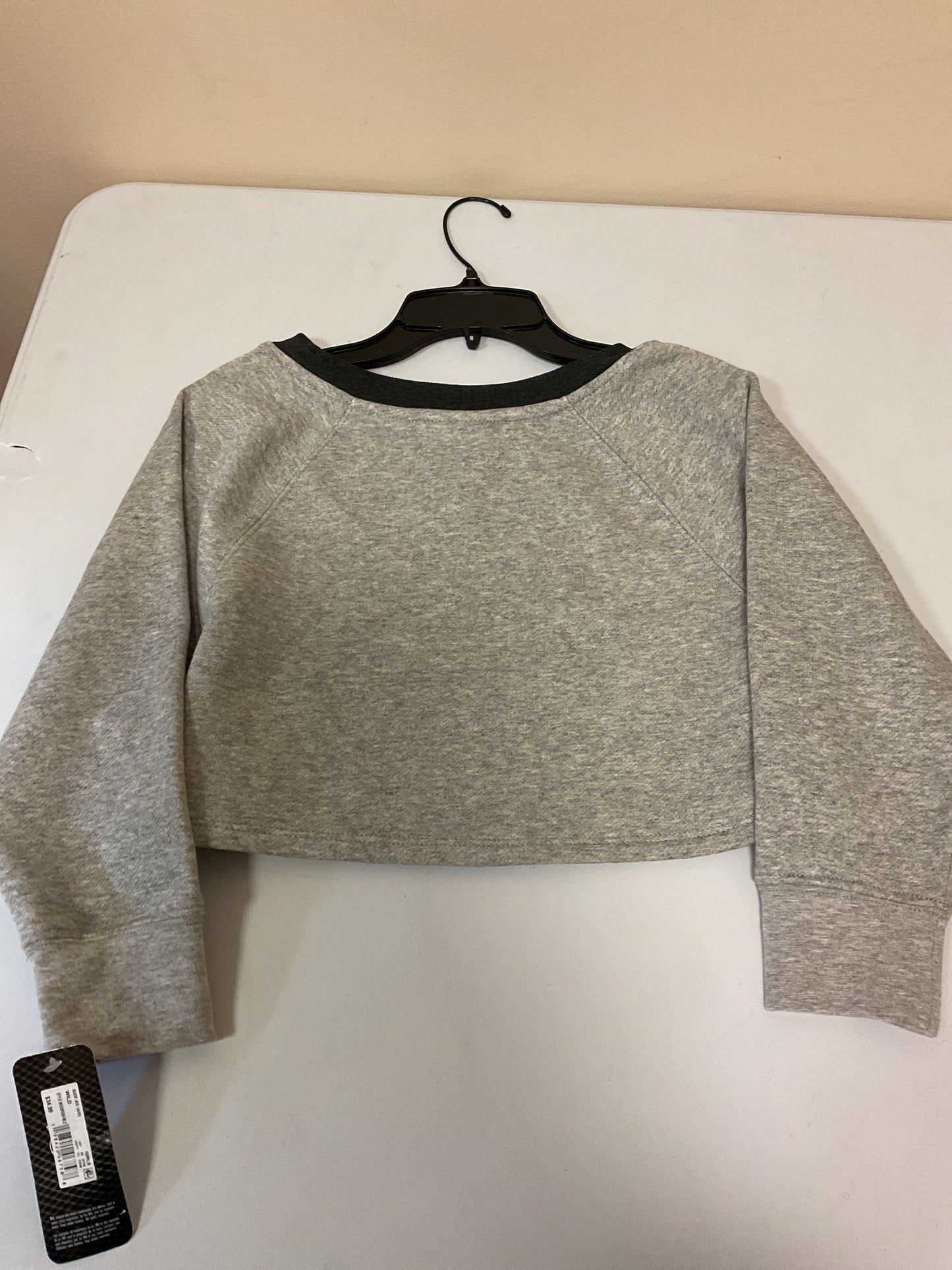 Girls “Minnesota Wild” Long-Sleeve Crop Top