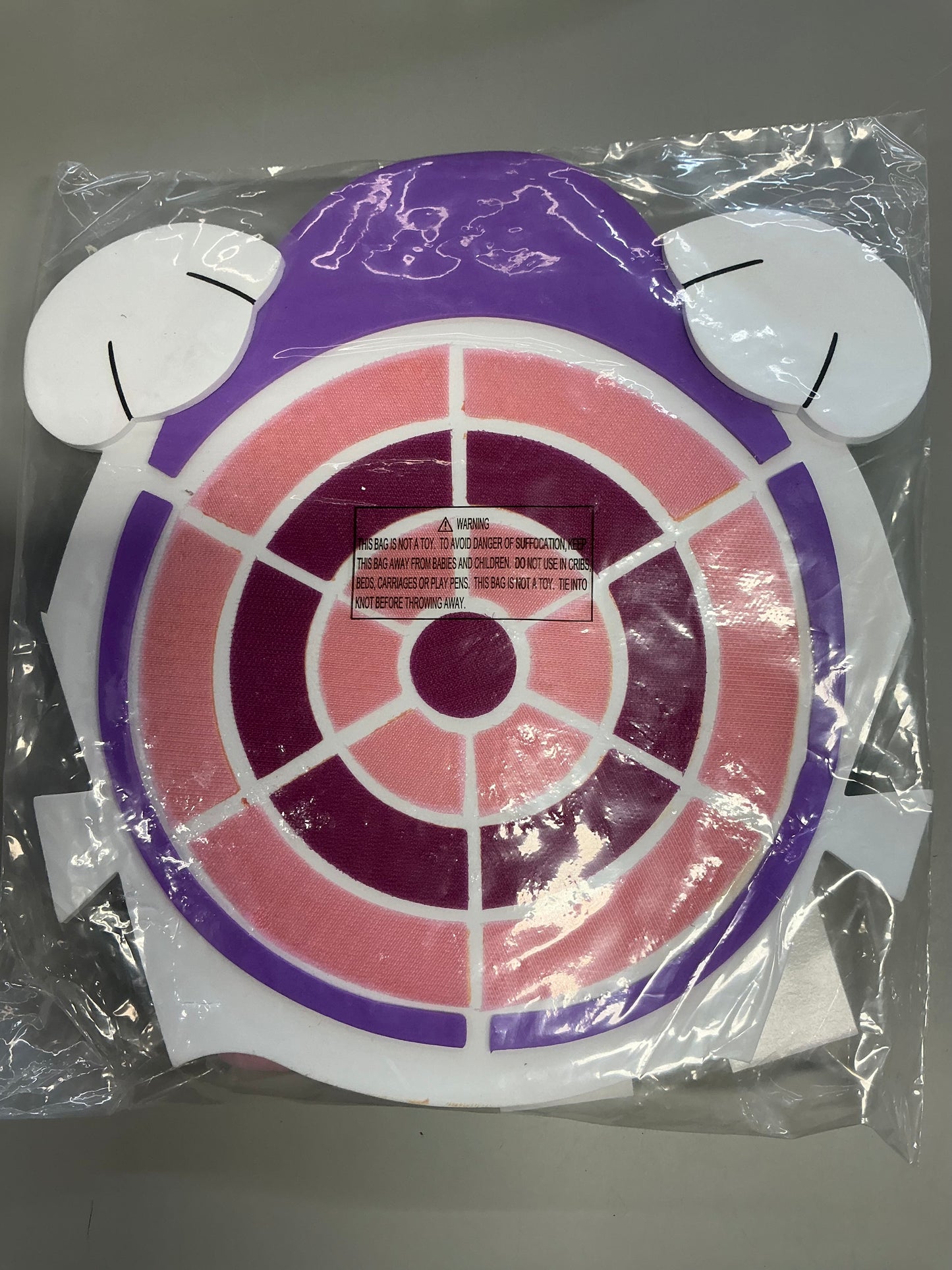 Easter Bunny Egg Dart Board Game Kit with 4 Sticky Balls
