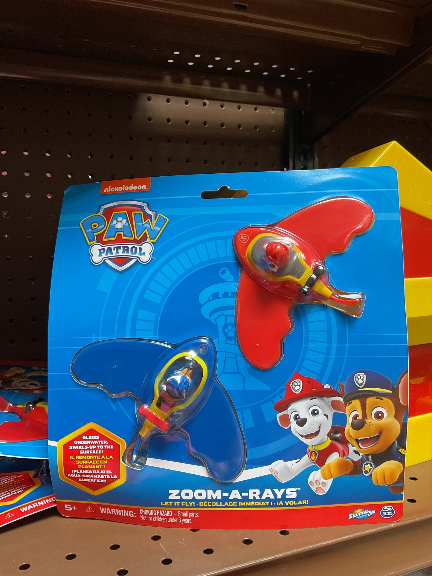 (Clearance)FINAL SALE SwimWays Paw Patrol Zoom-a-Rays Pool & Diving Water Toys
