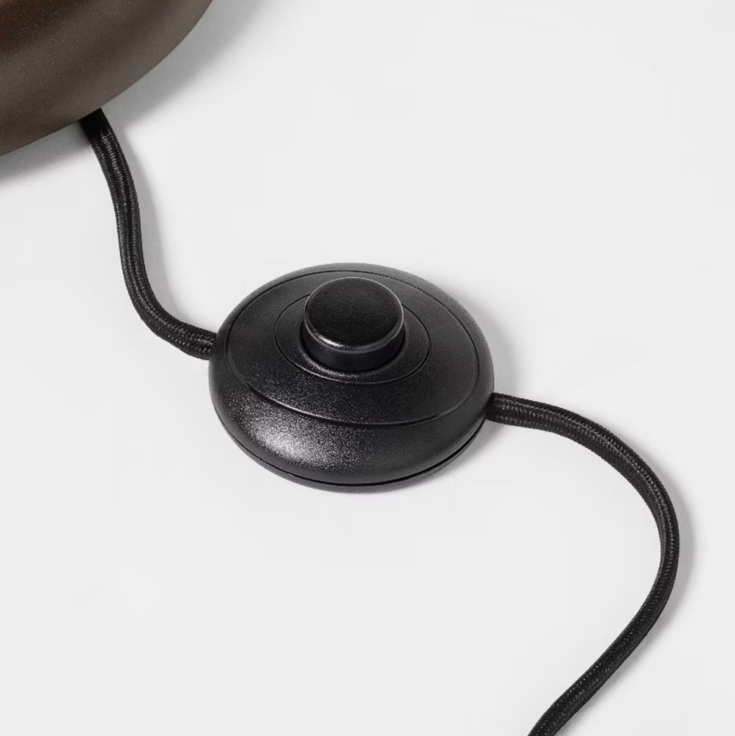 Metal Ring Floor Lamp - Back - Out of Box - Minor Cosmetic Damage (see pictures)