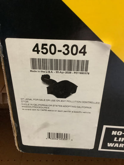 2005-2009 Ford Mustang GT HIGH FLOW INTAKE SYSTEM PERFORMANCE AIR FILTER