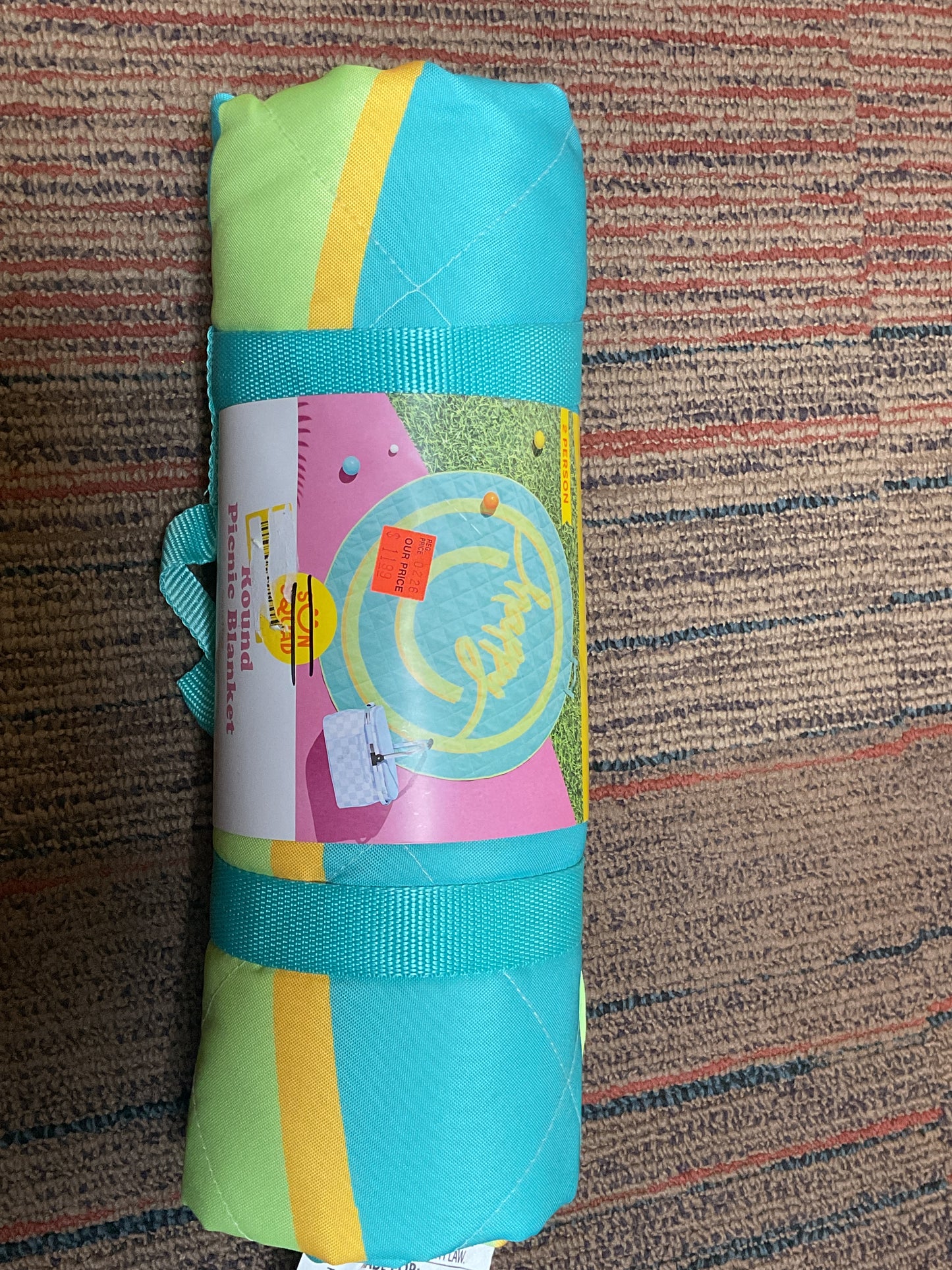 (Clearance) FINAL SALE Round Picnic Blanket