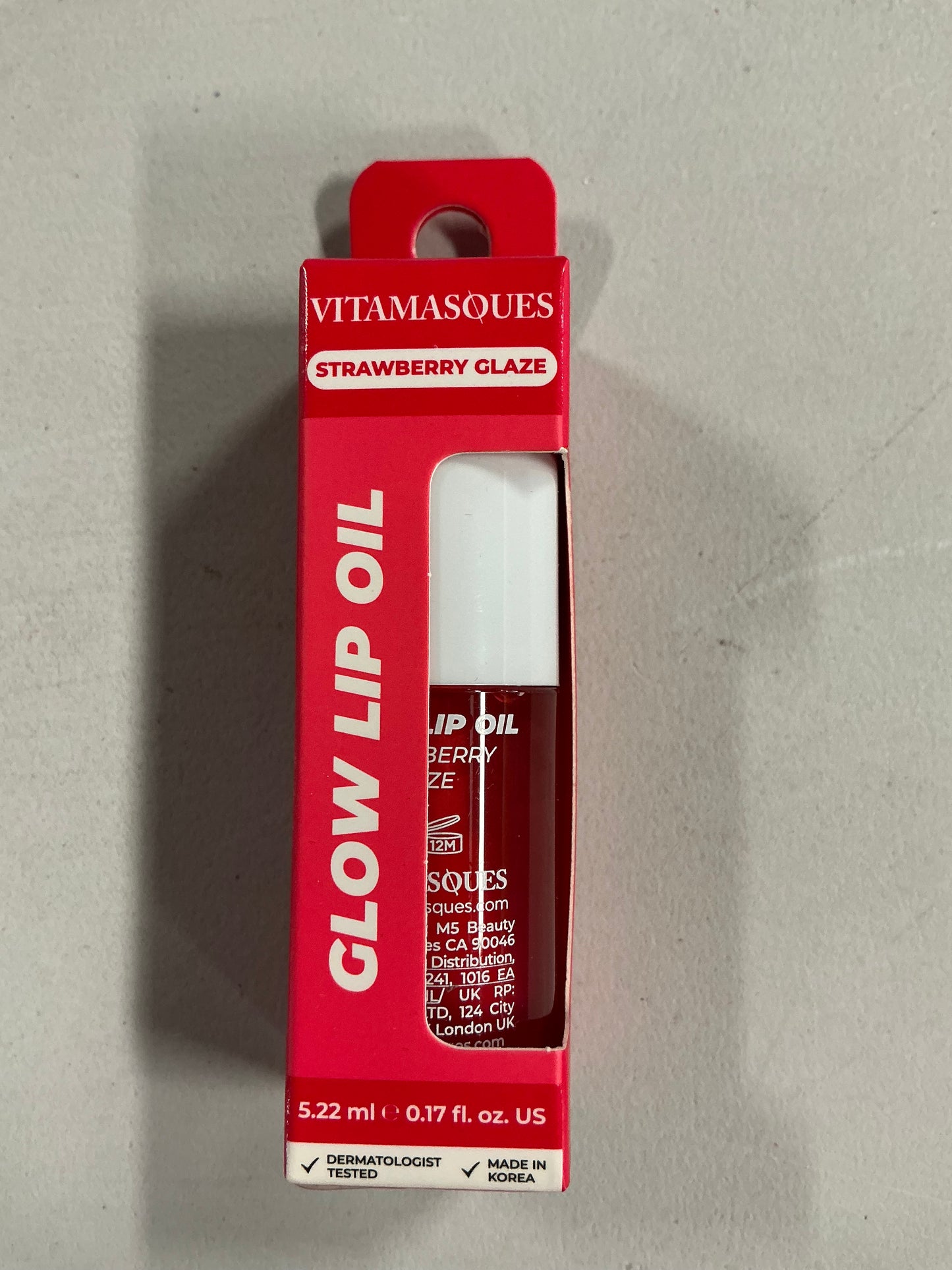 Vitamasques - Strawberry Glaze - Glow Lip Oil - 0.17fl.oz.